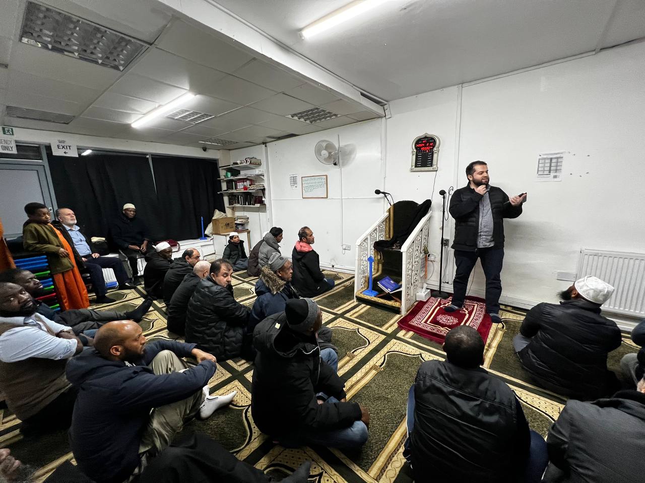 Medical awareness about Cancers in the UK in Al-Sunnah Mosque in Manchester in February 2024